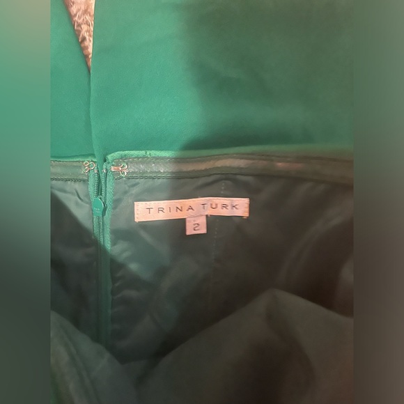 Trina Turk Green Jumpsuit - Picture 2 of 3